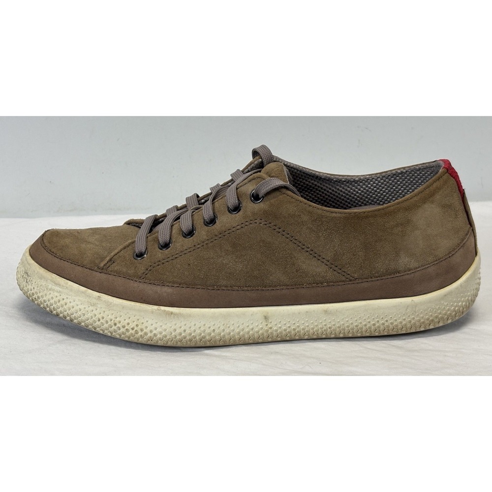 Fitflop Rally Brown Suede Leather Sneakers Shoes Sz 9 Women's Laceup Comfort